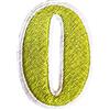 Bling! Handmade Numero Toppa Ricamata Termoadesiva Costume Scuola | Cucire | Emblema Applique Distintivo Spilla Abbigliamento T-shirt Jeans Cappelli Pantaloni Borse Accessori Giacche Zaino | DIY (0)
