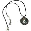 Generico Collana con pendente cabochon quadro Alphonse Mucha (CL0191)