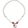 Generic Collana cordino cerato con asteroide Piccolo Principe inspired