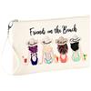GioCandles Pochette Migliori Amiche al Mare Personalizzata con Nomi