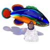YourMurano Scultura in vetro di Murano raffigurante un pesce tropicale, opera d'arte originale in vetro soffiato Made in Italy, marchio di origine incluso, complemento d'arredo di lusso, YourMurano