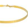 EMMANUELA handcrafted for you Collana minimalista, catena di polsini, chocker in argento sterling, girocollo in polsino, catena d'argento, collana da sposa