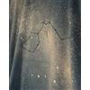Handmade T-shirt da uomo con costellazioni dello zodiaco dell'Acquario fatta a mano per regali e abbigliamento quotidiano