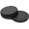 Generico KIT SET TAPPO corpo macchina retro obiettivo COVER rear lens body cap camera fotocamera mirrorless tappi compatibile con CANON EOS M50 MARK I II M200 M100 M6 MARK I II M5 M10 M3 M EOS-M6 EOS-M5