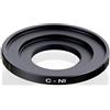 Generico ANELLO ADATTATORE C-MOUNT PASSO C adapter ring compatibile con NIKON 1 NIKON1 fotocamera lens obiettivo V1 V2 V3 V4 AW1 S1 S2 S3 S4 S5 J1 J2 J3 J4 J5