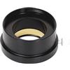 ZEZEFUFU Anello adattatore per oculare telescopio, da 5,1 cm a 3,2 cm, anello adattatore per telescopio astronomico