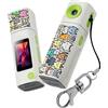 Generic Mini portachiavi con fotocamera, 1080P 2K, fotocamera digitale da 0,96 pollici, schermo LCD da 230 pollici, obiettivo girevole 230, piccola videocamera portatile per studenti fotografia all'aperto