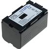 OTB Batteria per Panasonic CGR-D220 Li-Ion, 2200 mAh, nero