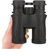ETZRYSYB Telescopio 8 x 42 potente binocolo HD ad ampio campo visivo binocolo per caccia all'aperto viaggi campeggio telescopi (nero)