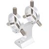 Generic Telescopio Accessori for telescopi astronomici con supporto grande da 35 mm Struttura in metallo Colore nero e argento(Silver)
