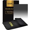 ZOMEi 100 x 150 mm Z-Pro Series ND8 graduata densità neutra graduale grigio quadrato filtro compatibile Cokin DSLR fotocamere