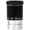 Generic Accessori per telescopi 1.25 pollici 66 gradi 6mm 9mm 15mm 20mm oculare grandangolare accessori for telescopi astronomici(20mm-Silver)