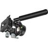 Montesy Testa fluida panoramica a 720 gradi con manico staccabile per fotocamere DSLR Piccolo Pan Tilt Head Fluid