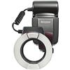 YIDOBLO 14EXT LED E-TTL Macro Ring Flash Compatibile con Canon 5D II III 6D 7D 60D 70D 700D SLR Camera con 7 anello adattatore