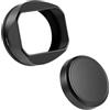 Generico Compatibile con paraluce Fujifilm XF 23 27mm | Struttura quadrata in metallo, compatibile con obiettivi F2.8 R WR, compatibile con il corpo della fotocamera X-E5