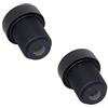 Othmro Obiettivo Fotocamera 2,8 mm Lunghezza Focale 720P F2.0 1/3 Pollice Grandangolare per Fotocamera 2pcs