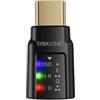 SYBA IO Crest Adattatore audio DAC USB-C DSD128 384K/32-bit a amplificatore audio da gioco da 3,5 mm