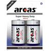 Ett Arcas 11700220 LR20 D mono 1.5 V batteria - multicolore (confezione da 2) -p (Confezione da 2) 1.5 V Multicolore