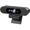 MOERTEK Window Hello Webcam, fotocamera 1080P 30fps con microfono che riduce il rumore, Plug & Play, grandangolo a 90°, copertura privacy integrata, rotazione a 360° e inclinazione a 90°, perfetta per Zoom