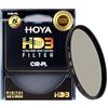 Hoya Polarizzatore circolare HD3 HRT 82mm - Rivestimento nano ultra-duro | Ricertificato per fotocamere da 100 MP + - Pellicola ad alta velocità di trasmissione - Filtro antimacchia e impermeabile