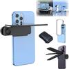 HItianya Mirror Effect Lens - Capture Stunning Reflections Instantly, Smartphone Camera Mirror Reflection Clip,Portable Adjustable Hd Glass Photography Flip For Travel Photography (b)