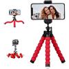 YOUNEEDFUL Mini treppiede portatile per telefono con gambe flessibili | Adatto per telefoni cellulari e fotocamere compatte, treppiede leggero per scrivania, creazione di contenuti per vlogging