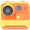 Itonash Camera Istantanea da 48 MP, Video di Carta Selfie a Doppia Lente Anteriore per Bambini con Cordino, Fotocamera da Stampa Senza Cartucce di Inchiostro e Toner per (Standard)