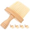 MOLUCKFU Set 5 Pezzi Spazzole per Pulizia Tastiera e Strumenti con Manico in Legno Pennello per Computer Portatile Pianoforte e Chitarra Rimozione Polvere per Elettronica e Interni Auto