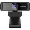QZCX Webcam PC, Webcam QHD 2K HDR 30FPS Webcam Autofocus 1080P 60FPS Web Camera con microfoni con cancellazione del rumore e copertura for la privacy for live ,per streaming live, videochiamate, conferenze