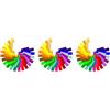 Hemobllo 3pezzi Filtri Colorati Per Flash Fotografico Di Gelatine Trasparenti Per Controllo Luce e Effetti Speciali Leggeri e Resistenti Compatibili Con Vari Modelli Di Flash