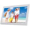 SMTYXS Cornice For Foto Digitale Con Schermo Touch IPS Da 15,6 Pollici Integrato WiFi 32 GB 1920 * 1080 Sensore Di Movimento APP For Un'Esperienza Visiva Squisita(15.6inch-White)