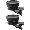 IMIKEYA Set 2 Lenti per Fotocamera Smartphone 2 in 1 Obiettivo Grandangolare e Macro Attacco a Clip Accessorio per Fotografia Mobile Video Viaggi e Vlog