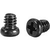 uxcell - Viti M2 x 2 mm, testa a croce con testa a croce nera, diametro 2,8 mm, per IBM HP, Dell, Lenovo Sony, Gateway, Acer, 100 pezzi