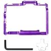 Generico Compatibile con gabbia for fotocamera Sony A7IV/A7III/A7II/A7R III/A7R II/A7S II, impianto video in lega di alluminio con doppi supporti for slitta fredda(HG50-10 11-36T)