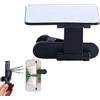 Generisch Clip antiriflesso per cellulare, smartphone, fotocamera a specchio riflettente, clip riflettente, clip riflettenti, per selfie a specchio, regolabile