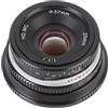 Generic 25 Mm F1.7 LENS CAMERA NEX E Monte - Lunghezza Focale Classica 37,5 Mm per creatività Ravvicinata - Ideale per A6300 A6400 A6500 (BLACK)