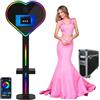 Generic Photo Booth Machine con touch screen da 15,6 pollici e mini PC (I5 8GB + 256GB), configurazione portatile con custodia da viaggio per eventi di festa di nozze