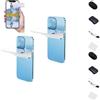 Generico Mirror Effect Lens - Capture Stunning Reflections Instantly,Smartphone Camera Reflection Clip Kit, Adjustable HD Glass, for Outdoor Travel Photography (2PCS White-Control)