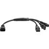 SZRMCC Apparecchiature elettriche UPS PDU Server Y Split IEC320 C14 a 3 x C13 10A 250V Cavo di prolunga Cavo di alimentazione