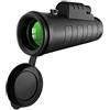 Generic Binocolo ad alta potenza, monoculare ad alta definizione 40X60, telescopio monoculare ad alta potenza con prisma trasparente e lunga durata, doppio fuoco birdwatching, campeggio, viaggi, portatile