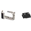 ZHFGJKSO Compatibile con la gabbia for fotocamera Sony A6400, telaio di protezione in lega di alluminio con attacco for treppiede for riprese video(Kit2 Titanium Akaban)