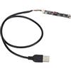 Airshi Scheda Webcam USB 2.0, Modulo Telecamera 1/6,5 OV9726 CMOS Campo Visivo 66° con Cavo per Codici QR Porte per Riconoscimento Facciale