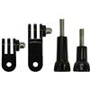 JJC 3 Way JJC Supporto con braccio Pivot da 2 pomelli per pollice, per 4/3, GoPro Hero 3 +/3/2/1