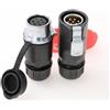 DRRI LP20 2 3 4 5 6 7 8 9 10 12 Pin Docking Fast Locking Connect Automotive Connettore impermeabile per camper pannelli solari