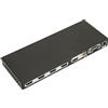Generic Interfaccia Multimediale HD Quad Multi Viewer 4 in 1 Out 1080p Splitter per Materiale in Metallo di Intrattenimento Domestico (Spina europea)