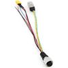 DRRI Livox - Connettore aviazione a tre fili Livox Mid 360, cavo M12 12 pin A-Code femmina a RJ45 + XT30