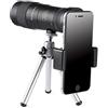Generic Telescopio professionale monoculare portatile con zoom 8-40X40 portatile per binocolo da campeggio HD