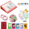 JXE - Kit di accessori per fotocamera per album fotografico, cornice, pellicola decorativa per obiettivi, filtri adesivi, compatibili con Fujifilm Instax Mini 8, 8+ 9, fotocamere istantanee,FP