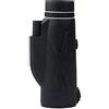 UsmAsk Telescopio Ingrandimento 80x100 Lente da escursionismo Telescopio monoculare Visione notturna portatile Binocolo HD Zoom Fotocamera da campeggio impermeabile C (B)