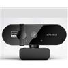 ZXZZAS Webcam for PC Web Camera Mini Web Cam con microfono Usb Webcan Messa a fuoco automatica 4K 2K 1080P Full HD Stream Camera for computer portatile Per conferenze(1080P)